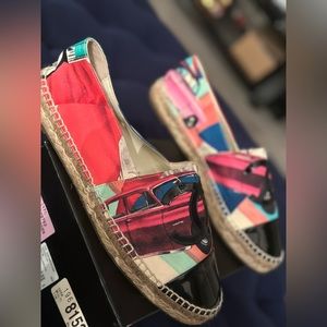 Chanel Multicolored Espadrilles Sz 41